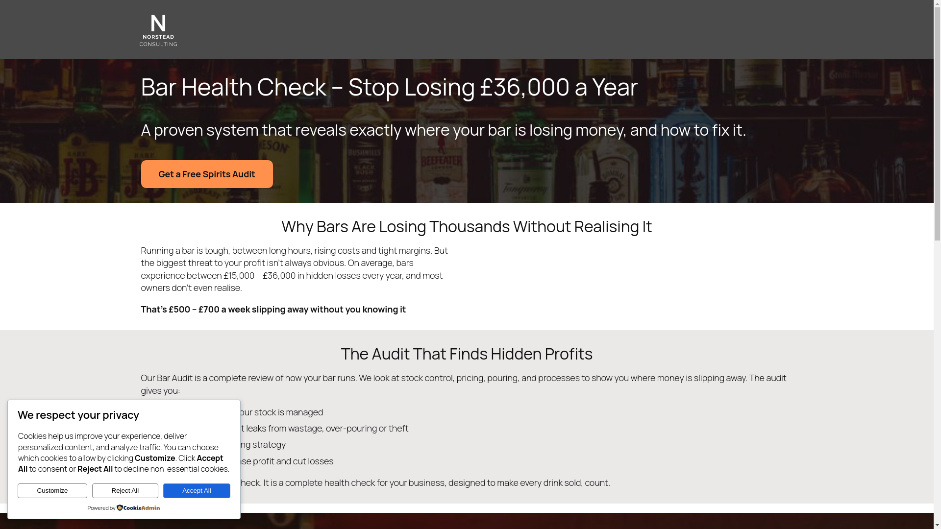 website screenshot of https://bar-rescue.co.uk/