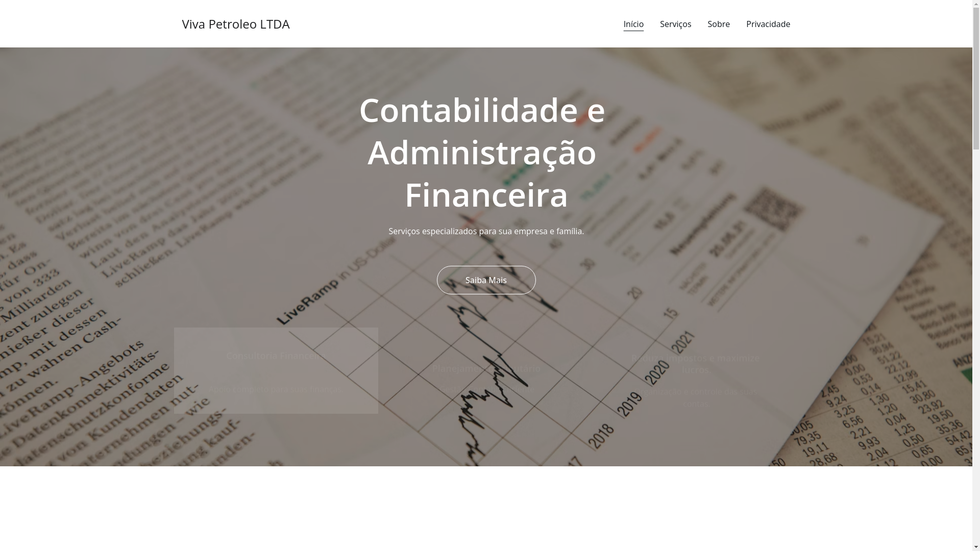 website screenshot of https://vivapetroleoltda.shop/
