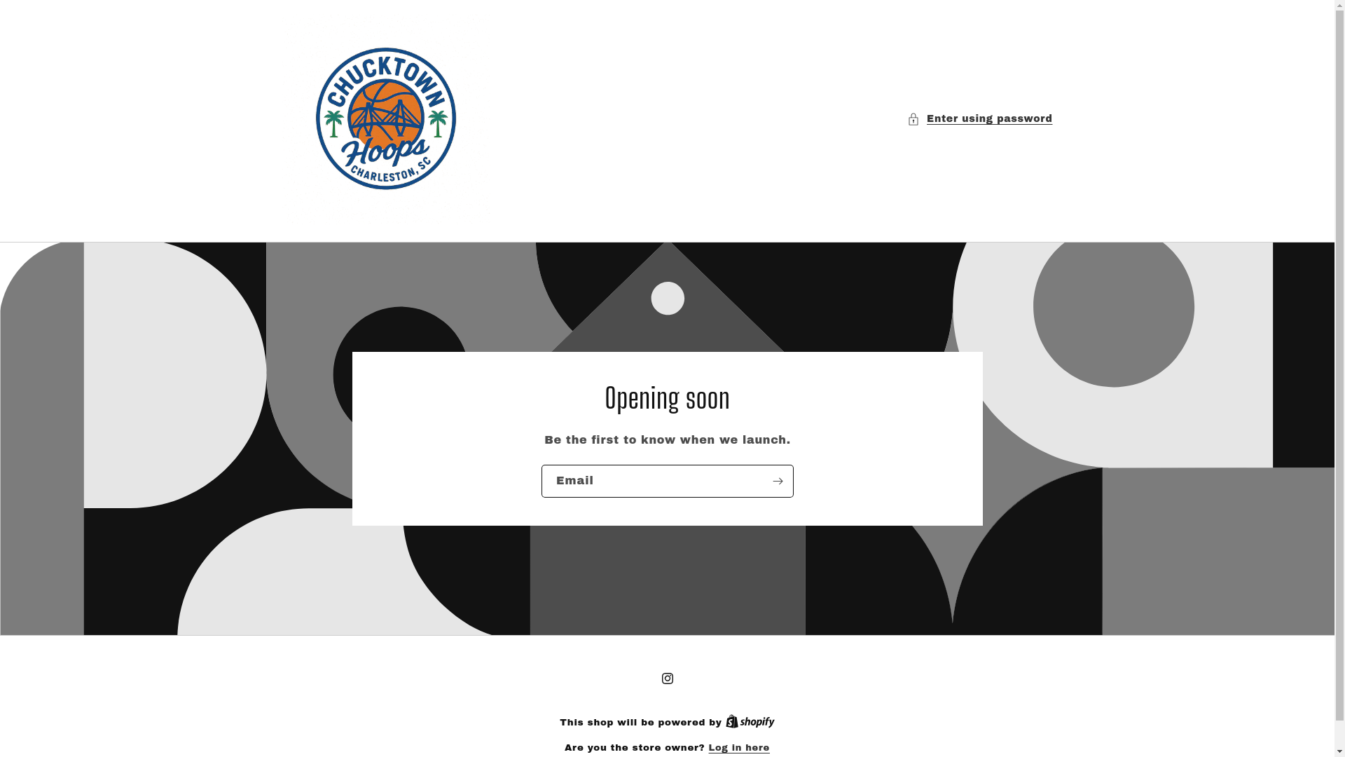 website screenshot of https://chucktownhoops.com/