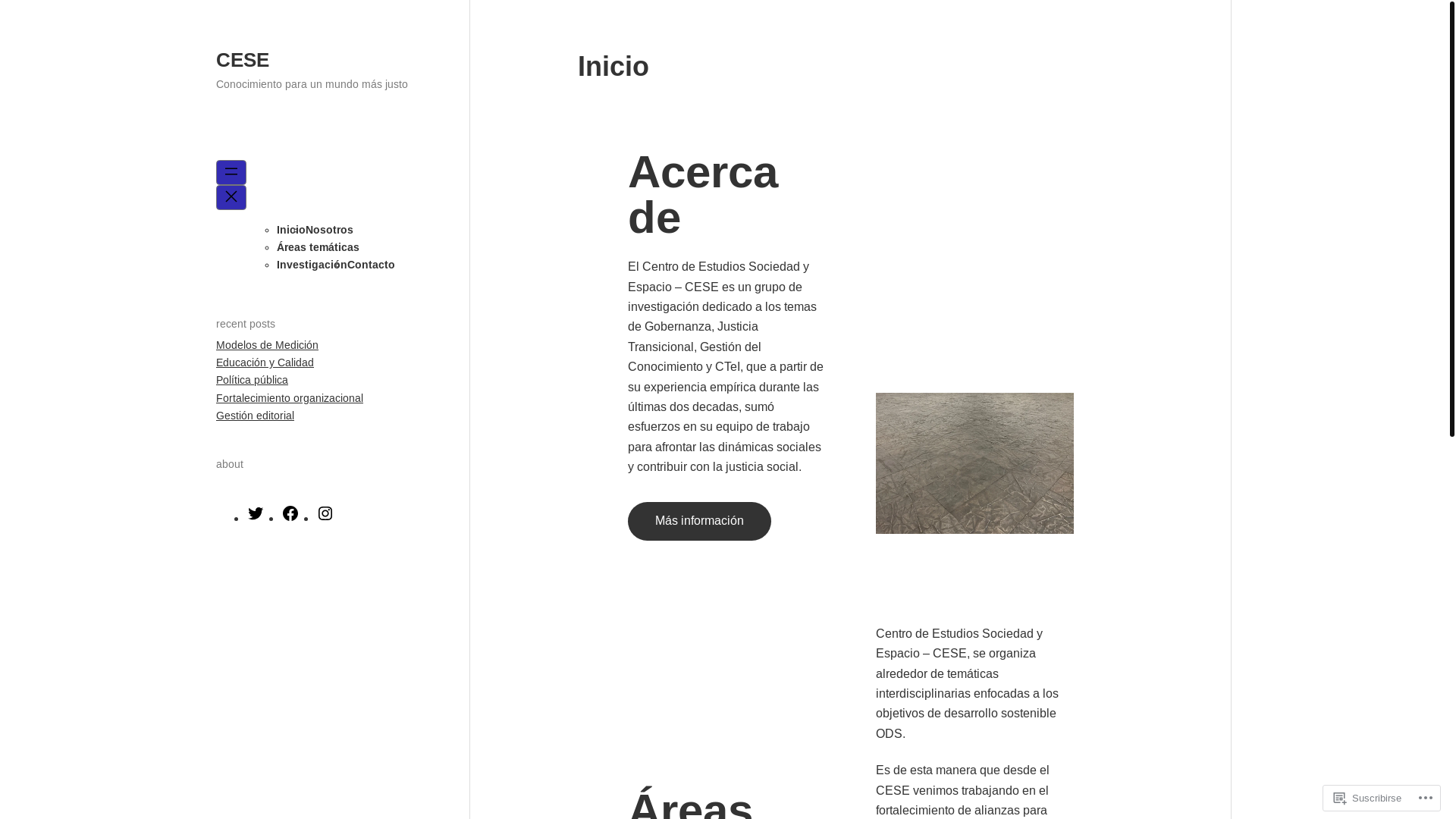 website screenshot of https://cesegroup.org/