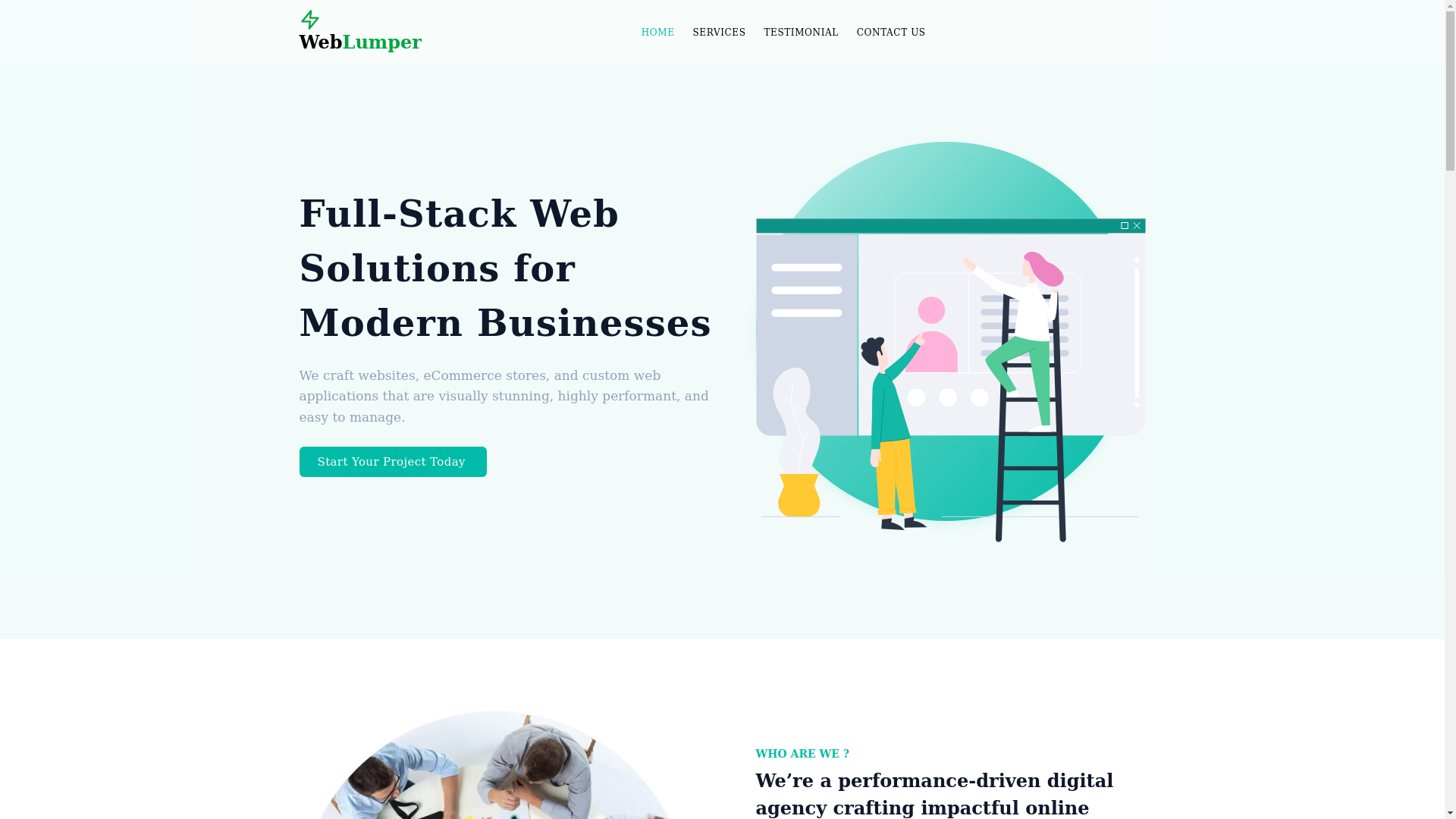 website screenshot of https://weblumper-com.pages.dev/