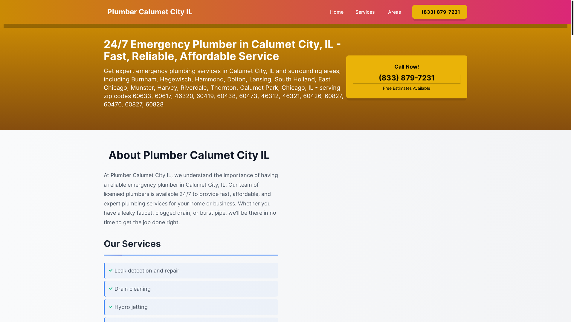 website screenshot of https://emergency-plumber-calumet-city-il.pages.dev/
