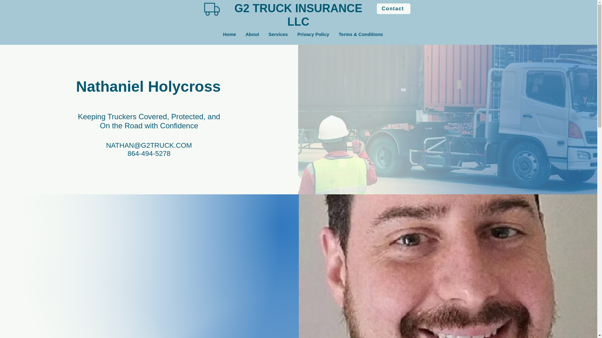 website screenshot of https://g2truckinsurancellc.net/