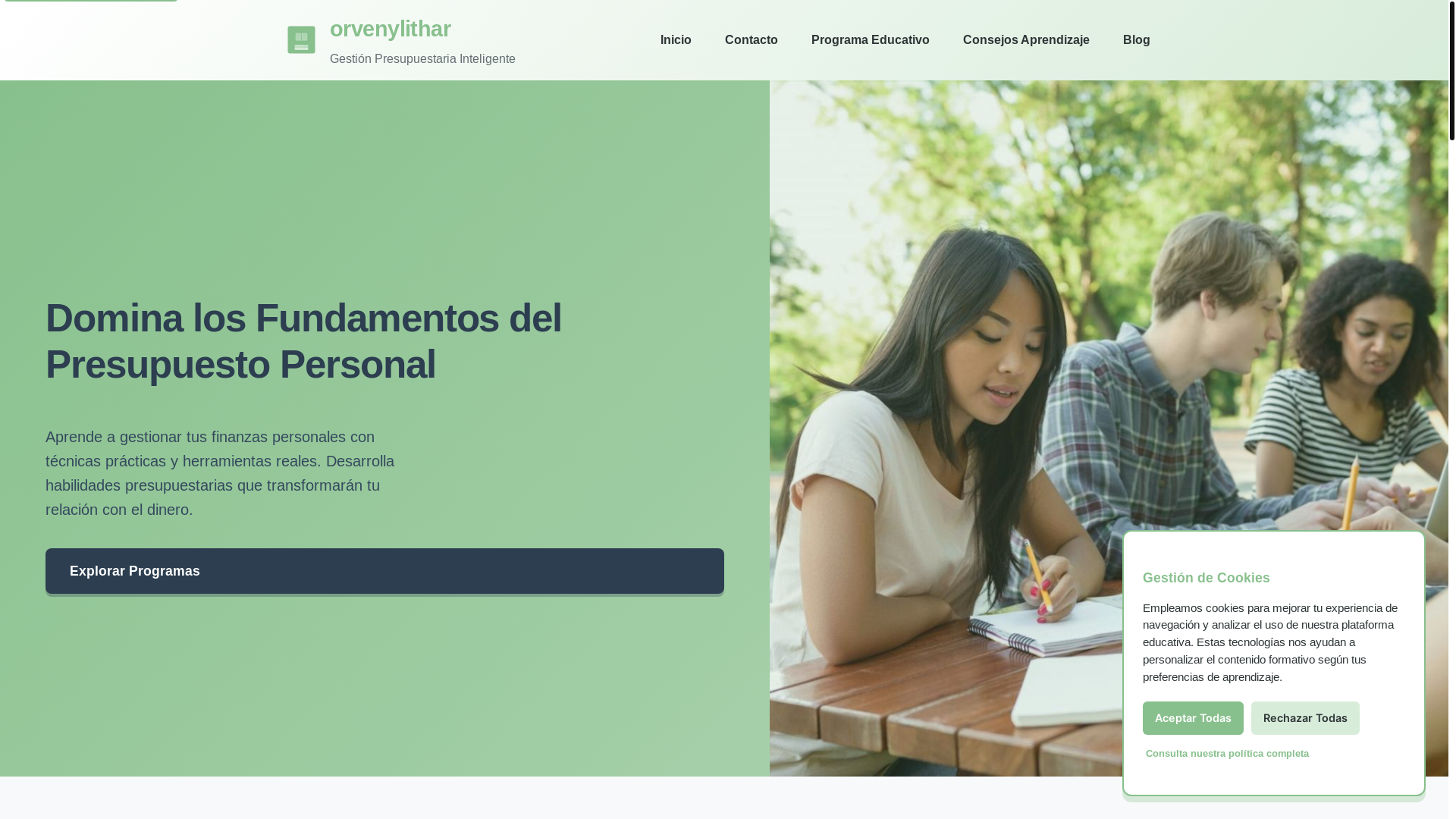 website screenshot of https://orvenylithar.com/