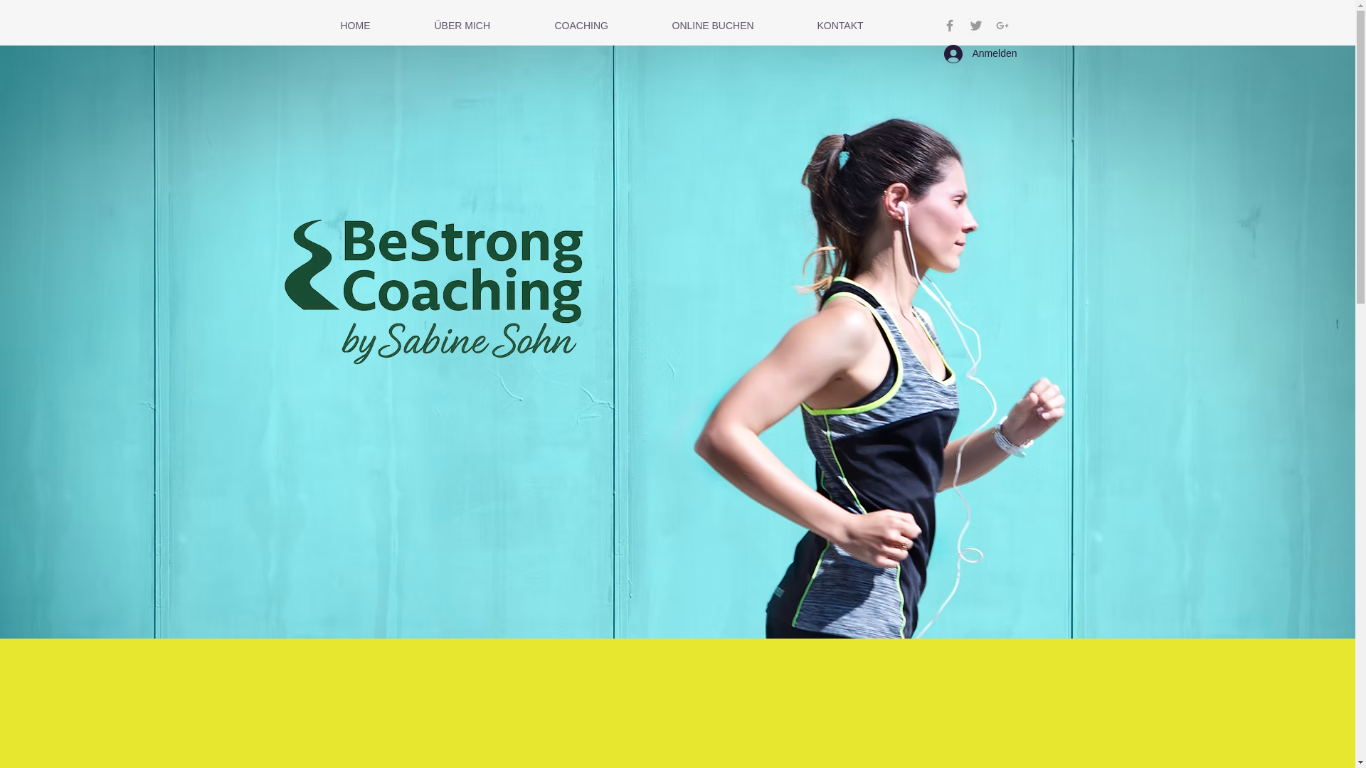 website screenshot of https://bestrong-coaching.de/