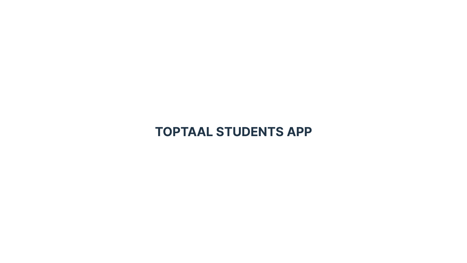 website screenshot of https://toptaal-students-app.pages.dev/