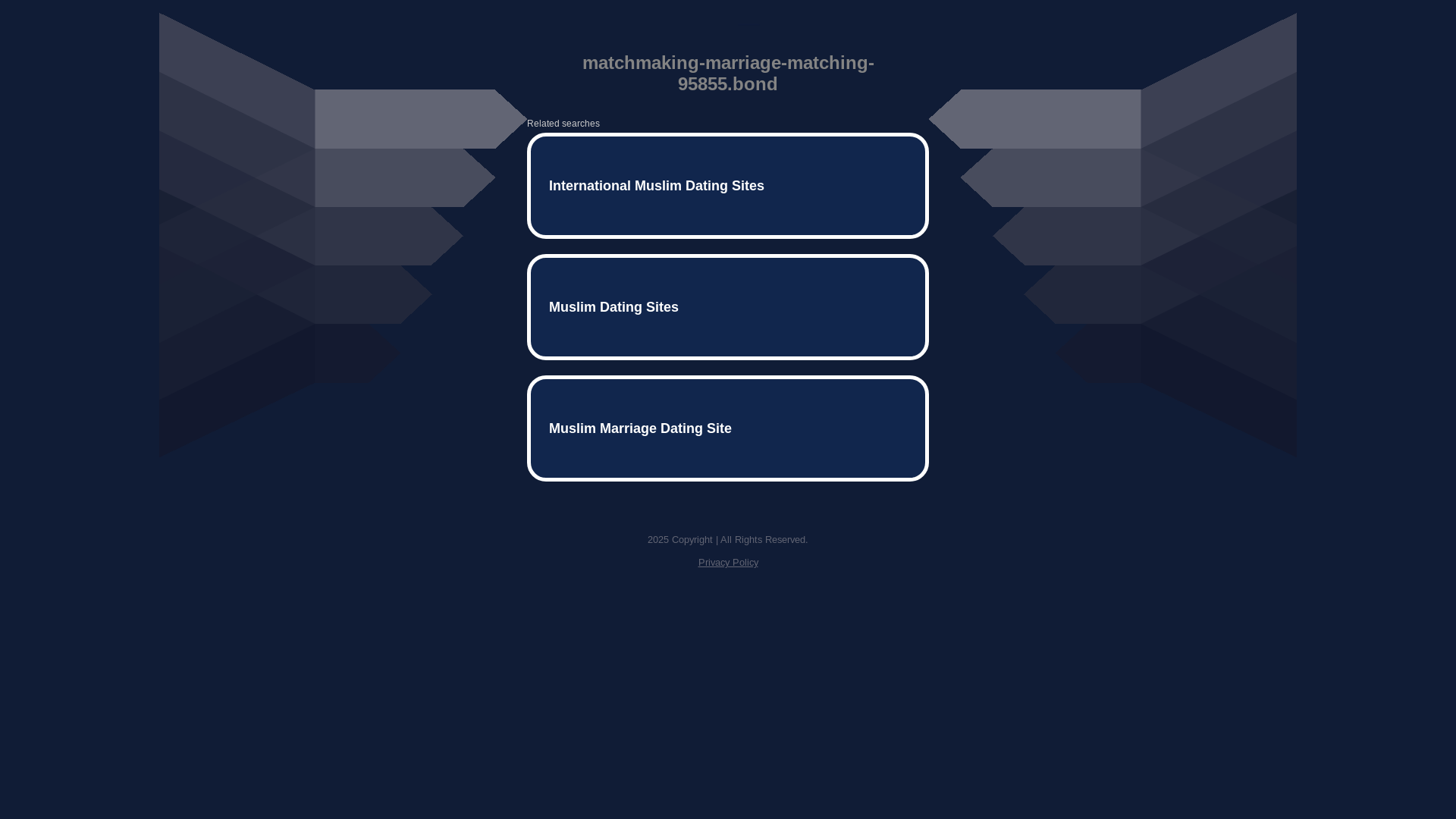 website screenshot of https://matchmaking-marriage-matching-95855.bond/