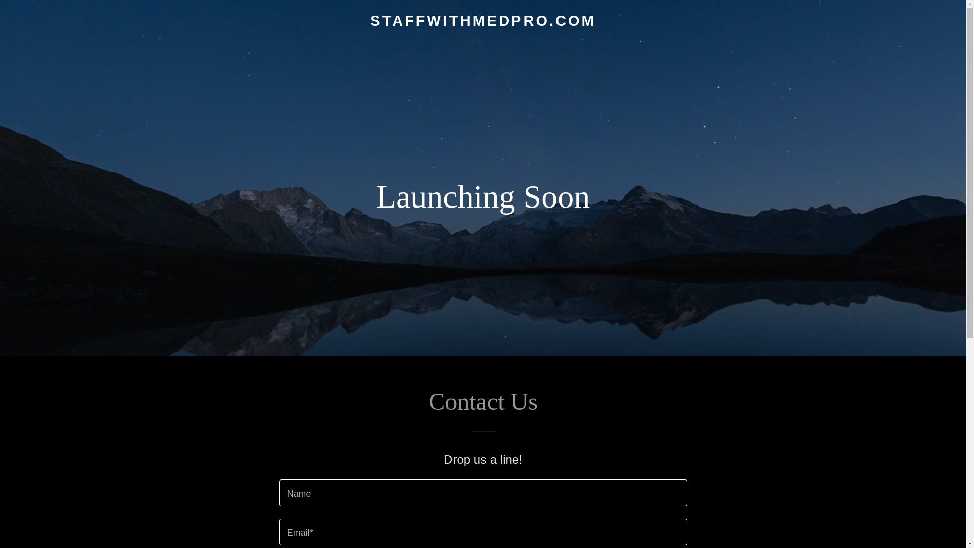 website screenshot of https://staffwithmedpro.com/
