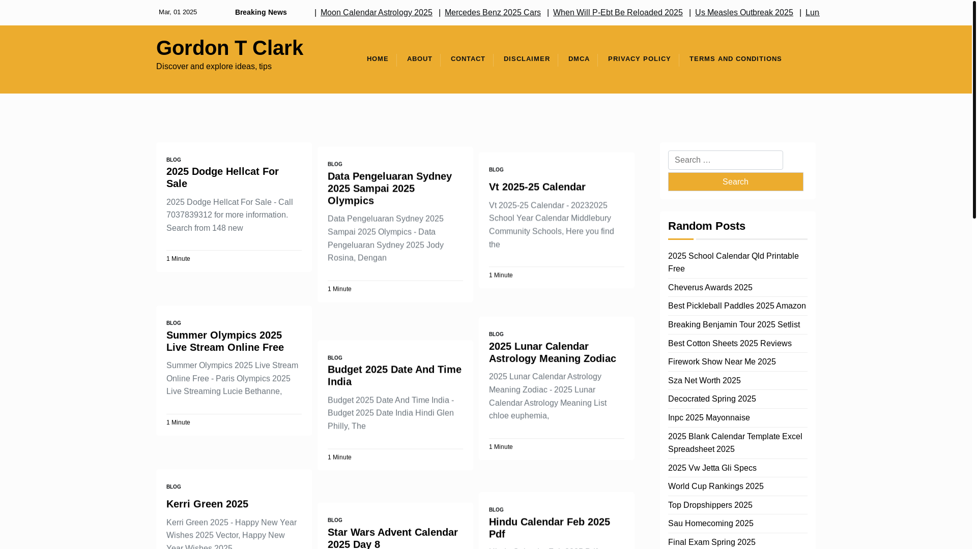 website screenshot of https://gordontclarka.pages.dev/