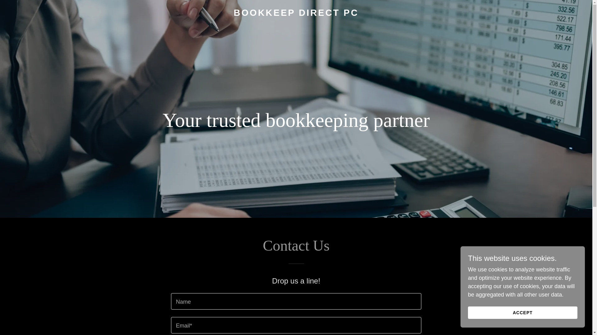website screenshot of https://bookkeepdirectpc.com/