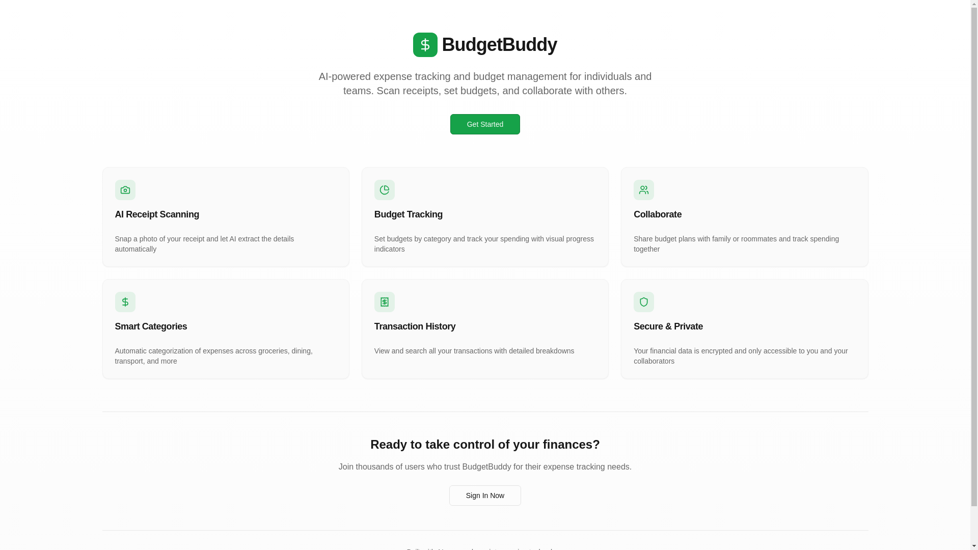 website screenshot of https://budgetscanflow.com/