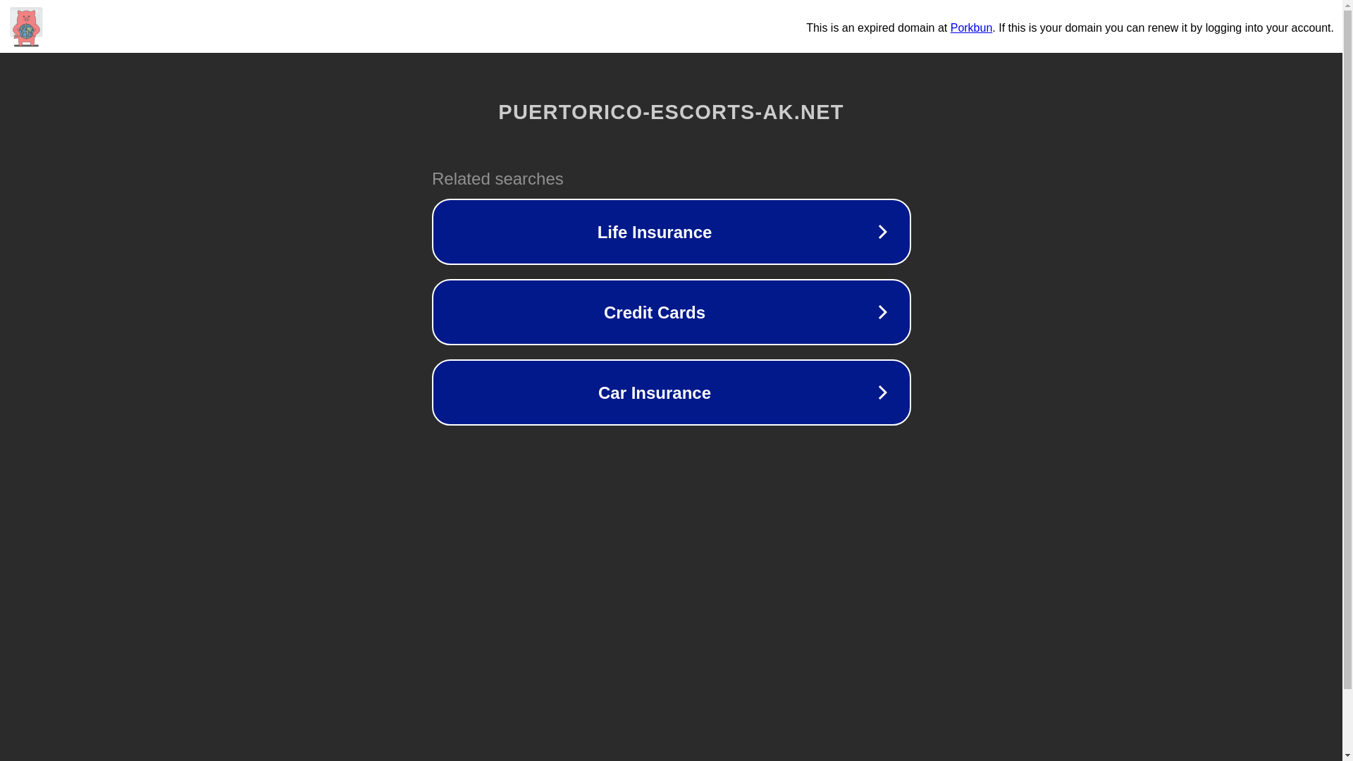 website screenshot of https://puertorico-escorts-ak.net/