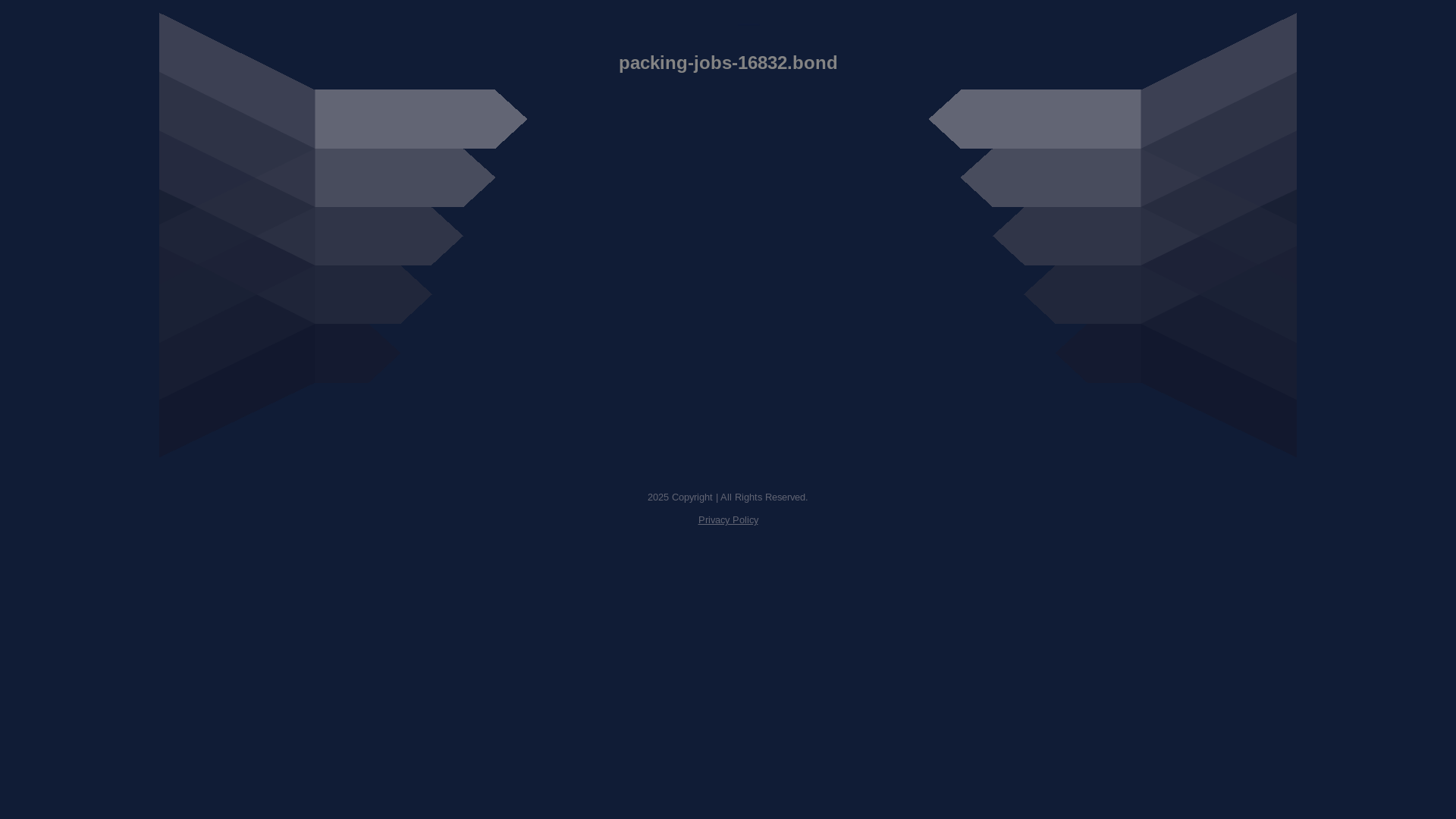 website screenshot of https://packing-jobs-16832.bond/