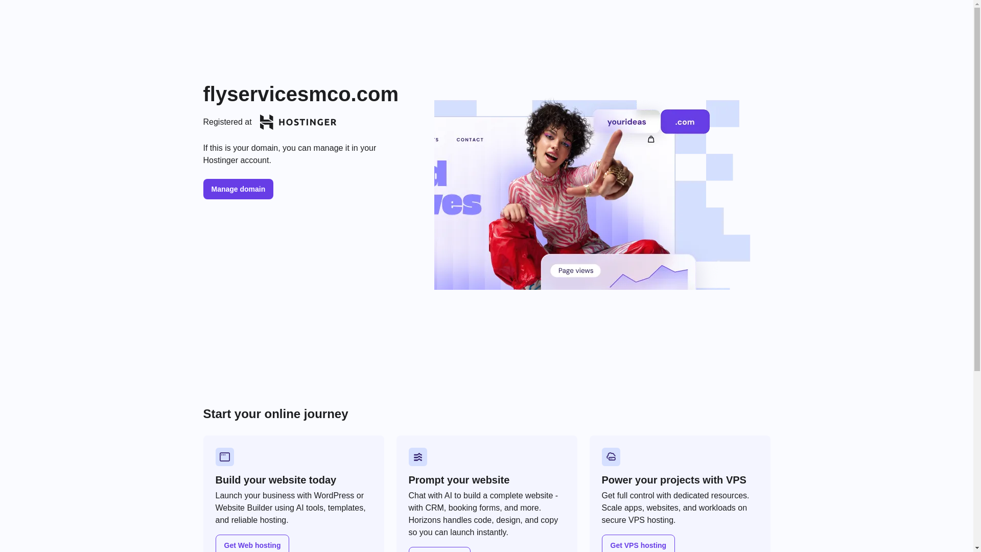 website screenshot of https://flyservicesmco.com/