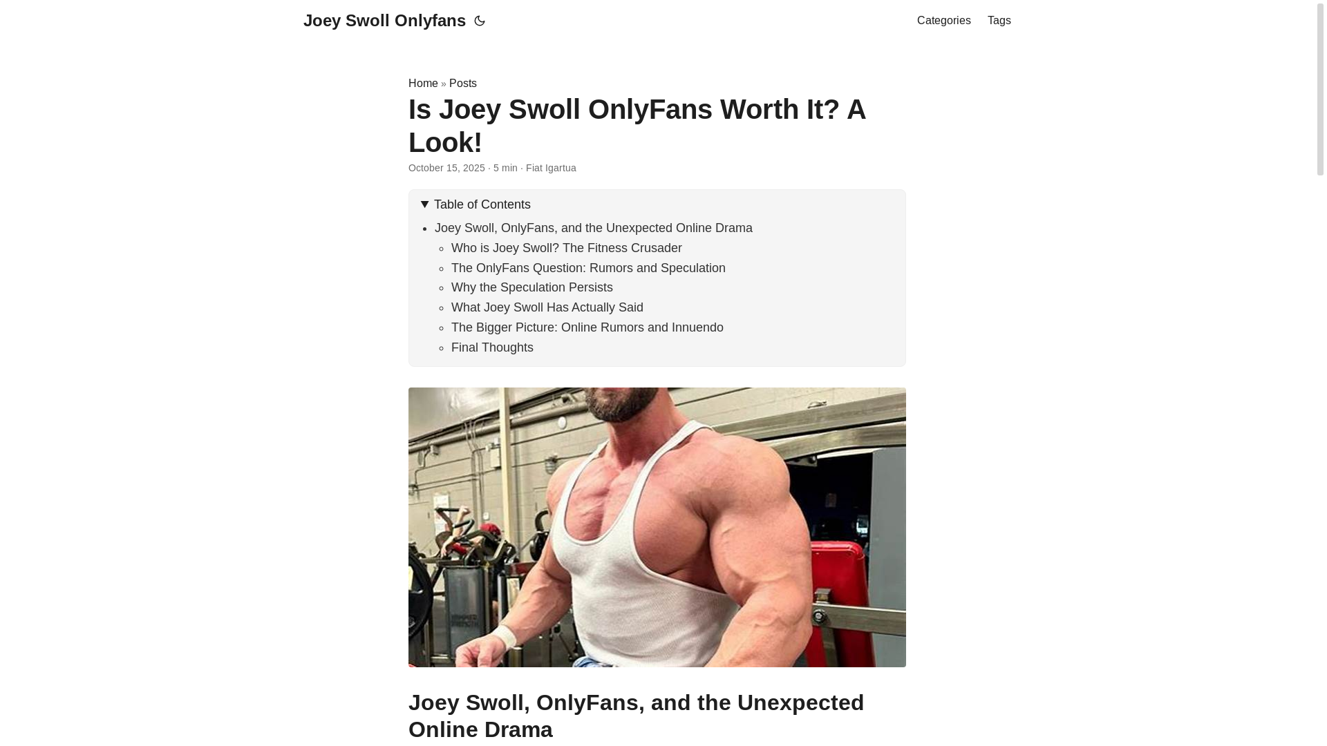 website screenshot of https://joey-swoll-onlyfans.pages.dev/
