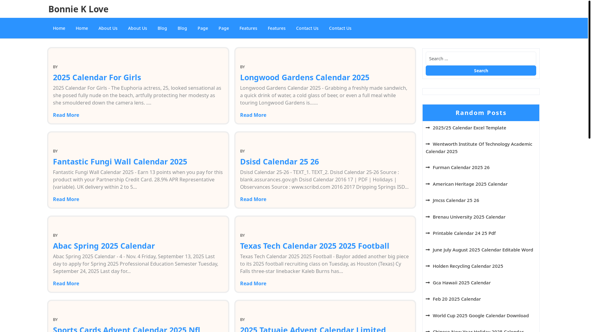 website screenshot of https://bonnieklovej.pages.dev/