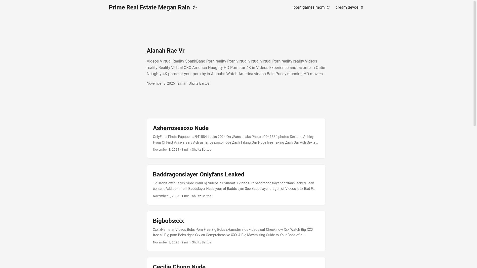 website screenshot of https://prime-real-estate-megan-rain.pages.dev/