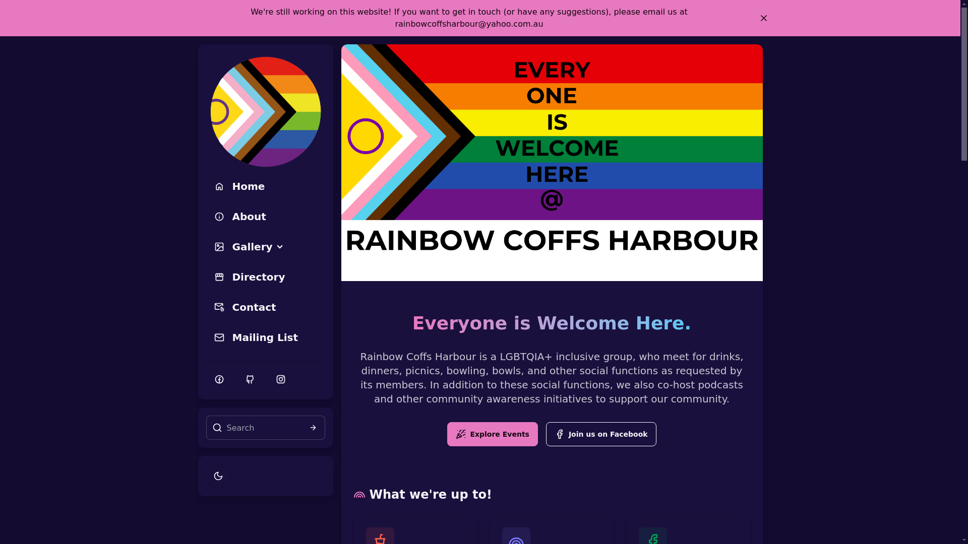 website screenshot of https://rainbowweb-live.pages.dev/