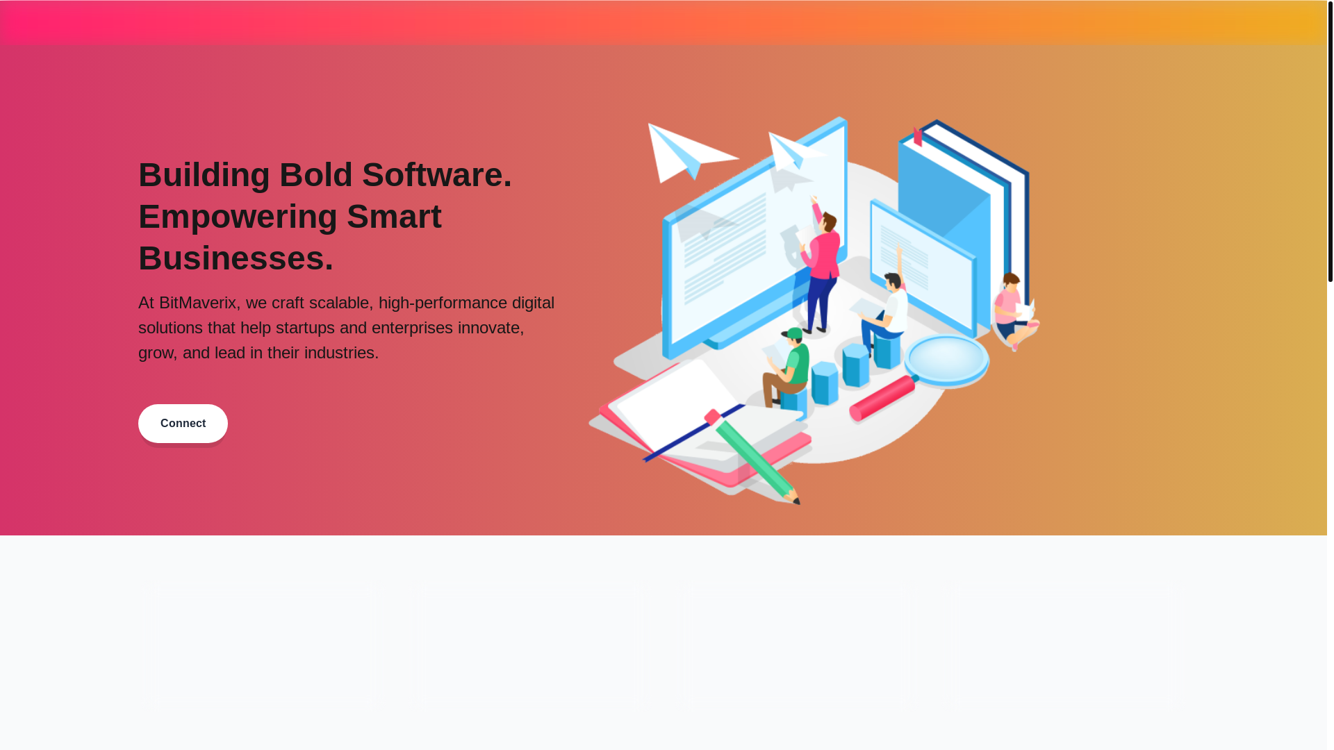 website screenshot of https://bitmaverix.com/