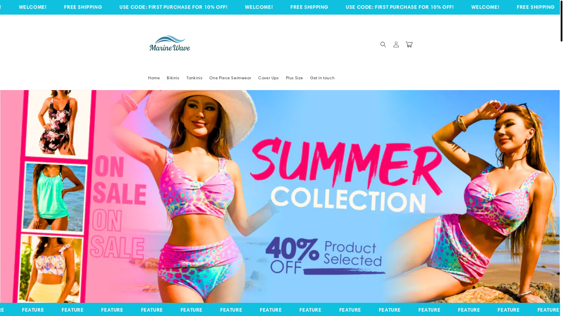 website screenshot of https://marinewave.co/