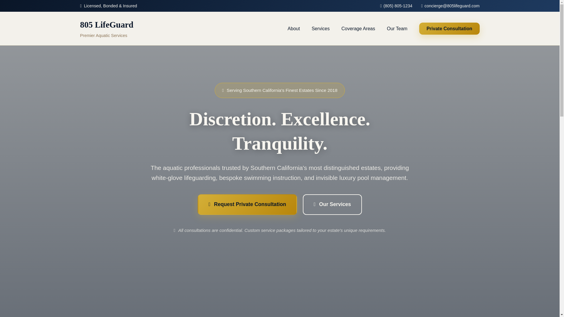 website screenshot of https://805companies-luxury.pages.dev/