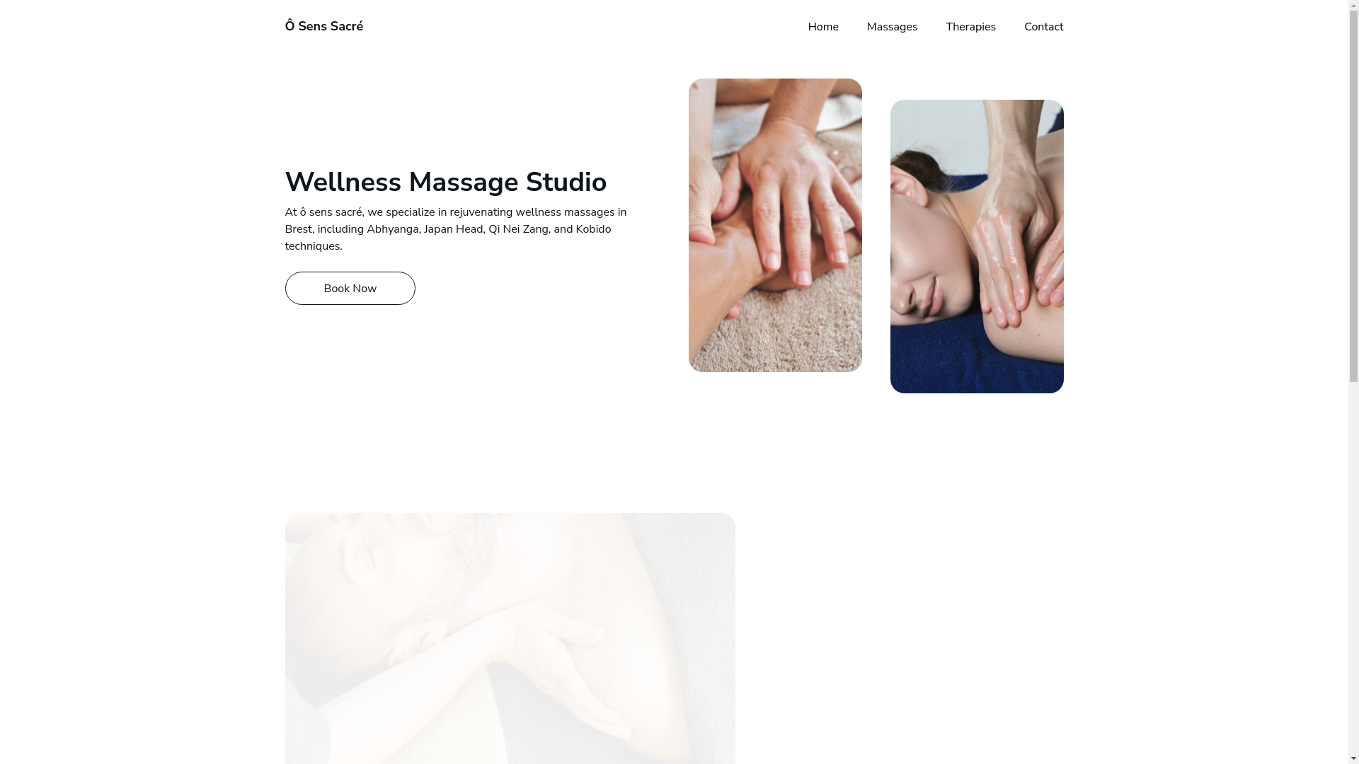 website screenshot of https://o-sens-sacre.com/