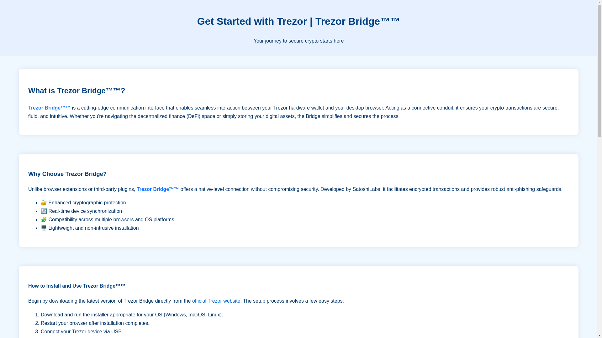 website screenshot of https://access--trezz-io-en-usa.pages.dev/