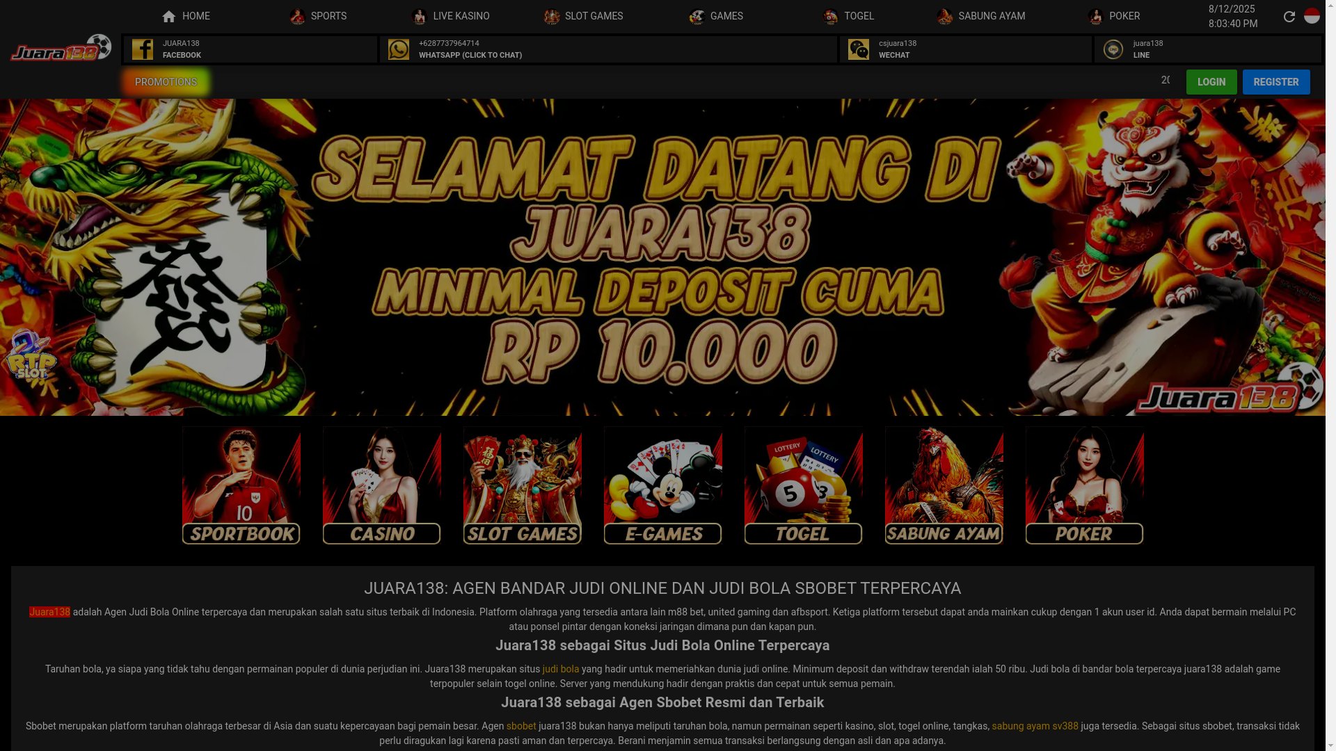 website screenshot of https://altjuara.site/
