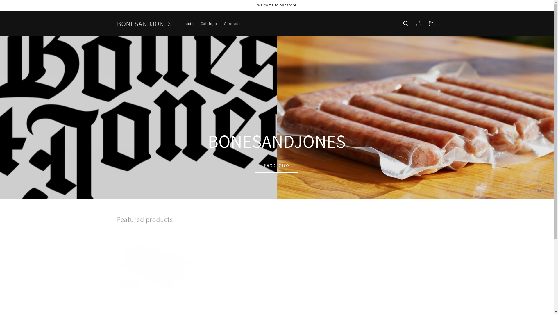 website screenshot of https://bonesandjones.us/