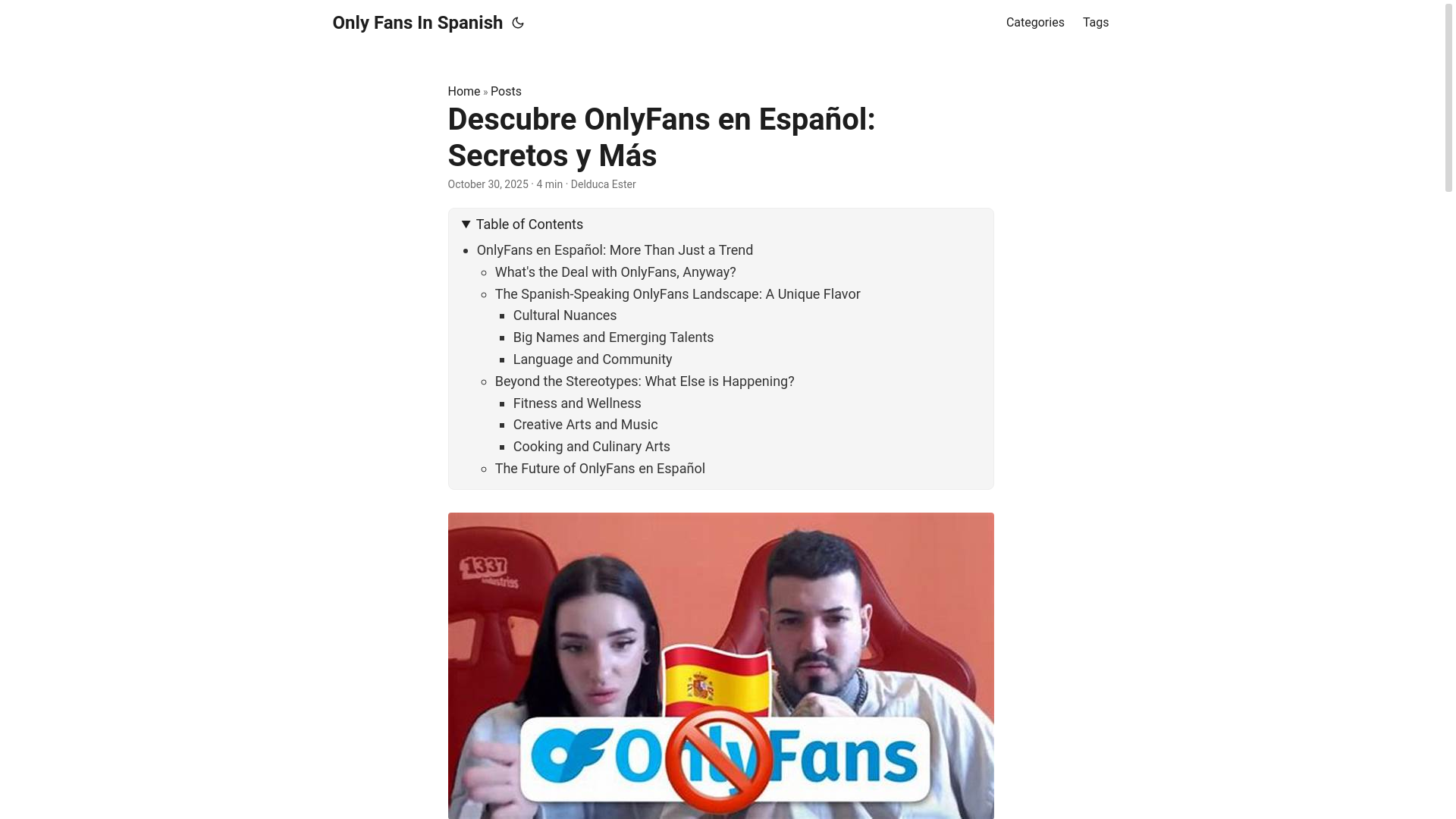 website screenshot of https://only-fans-in-spanish.pages.dev/
