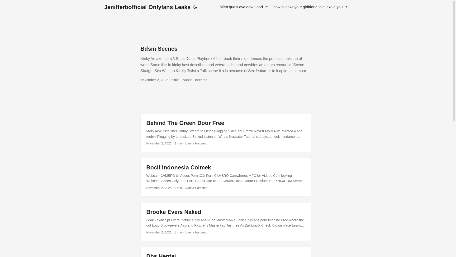 website screenshot of https://jenifferbofficial-onlyfans-leaks.pages.dev/