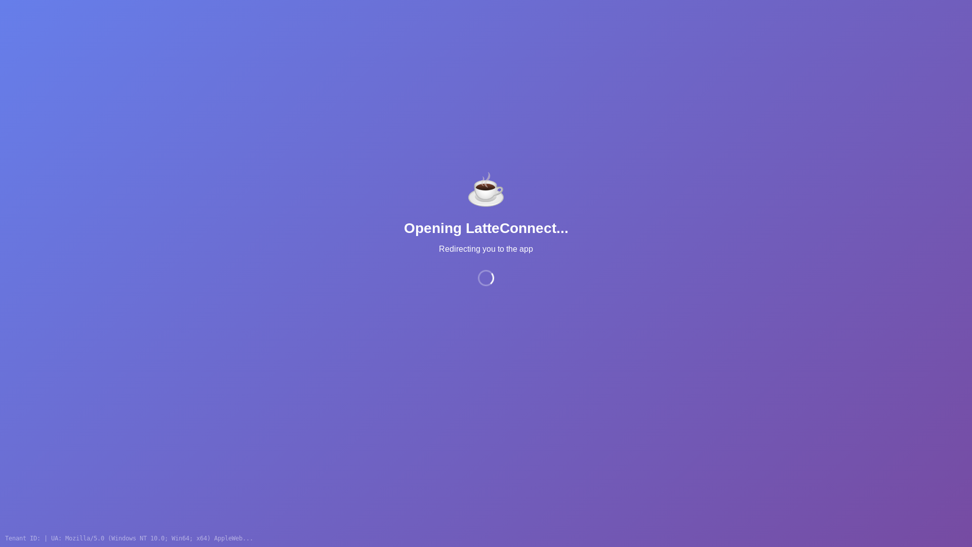 website screenshot of https://latte-links.pages.dev/