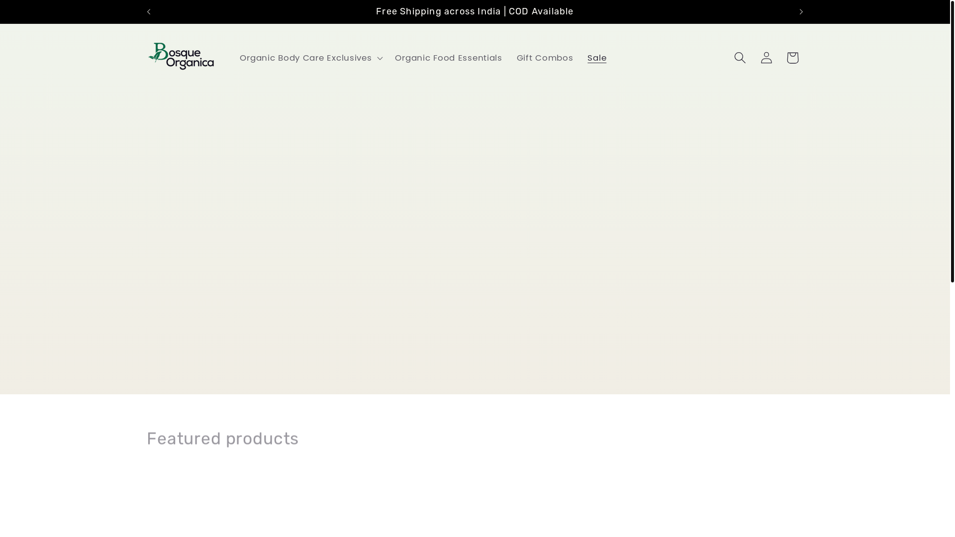 website screenshot of https://bosqueorganica.com/