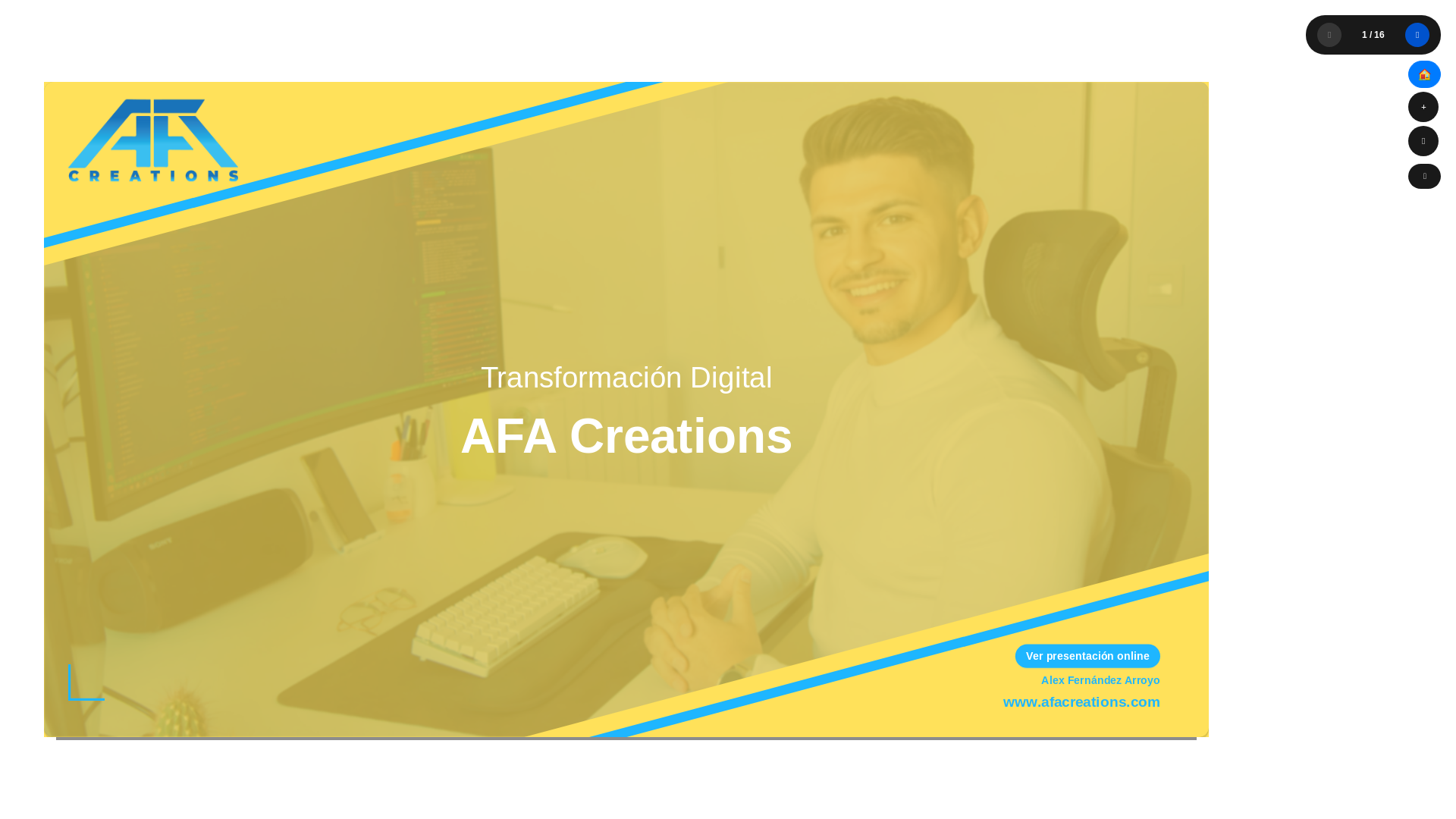 website screenshot of https://transformacion-digital-afacreations.pages.dev/