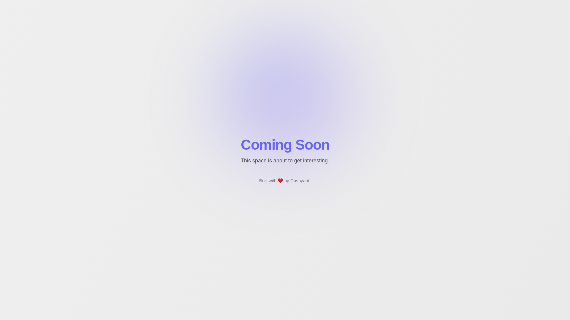 website screenshot of https://dushyant.pages.dev/