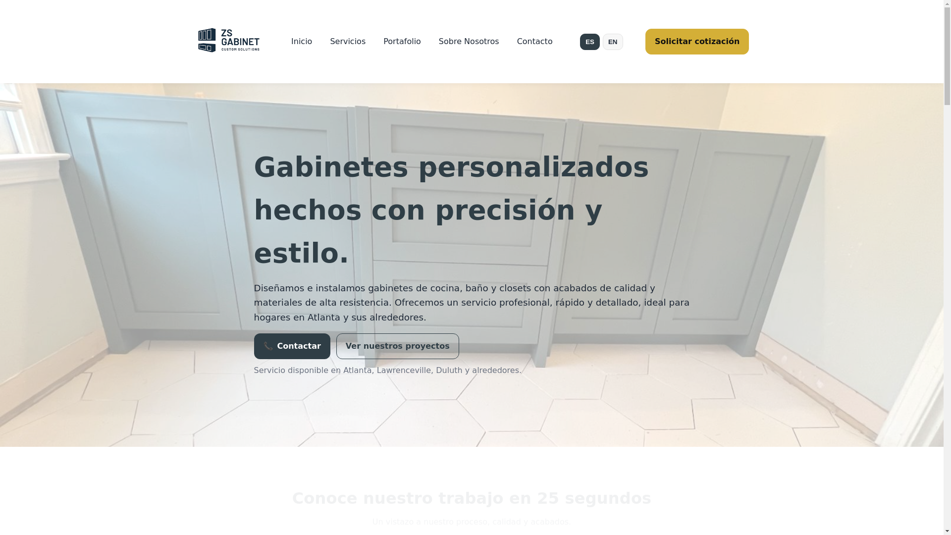 website screenshot of https://zsgabinet.pages.dev/