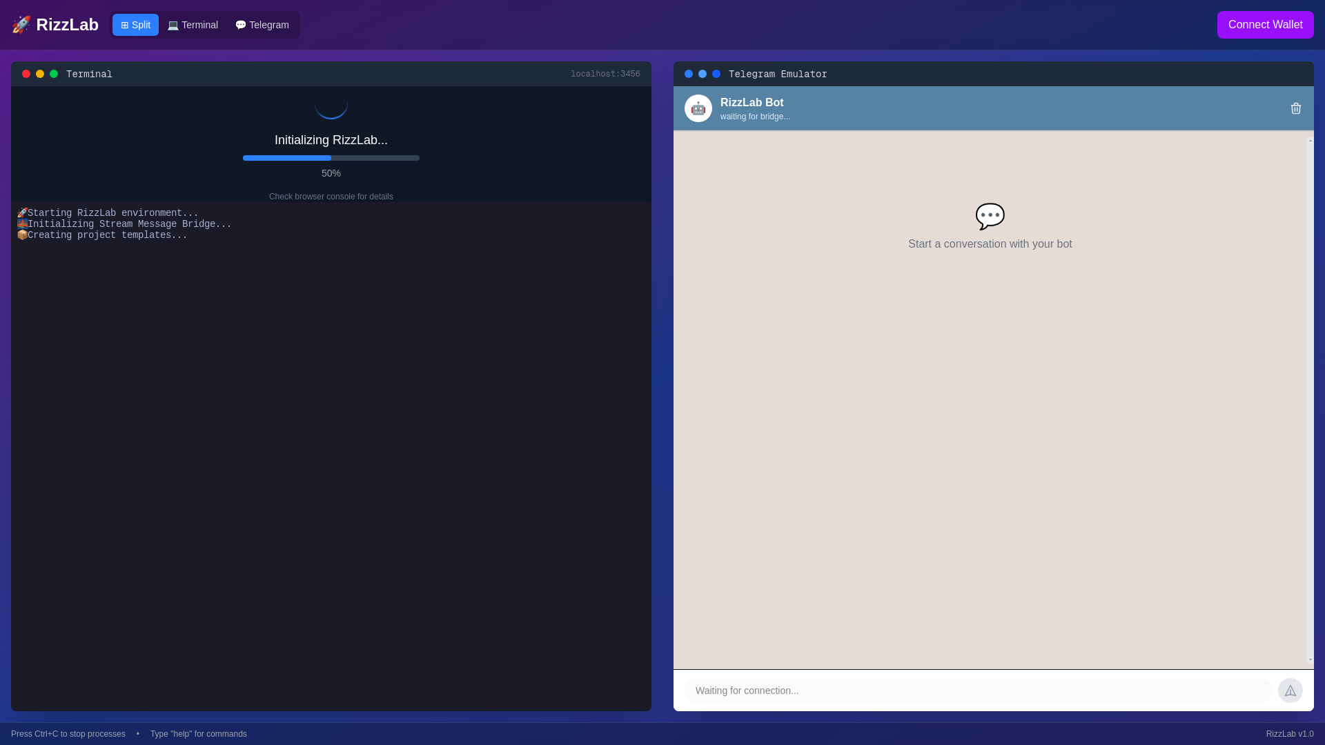 website screenshot of https://rizzlab-webapp.pages.dev/