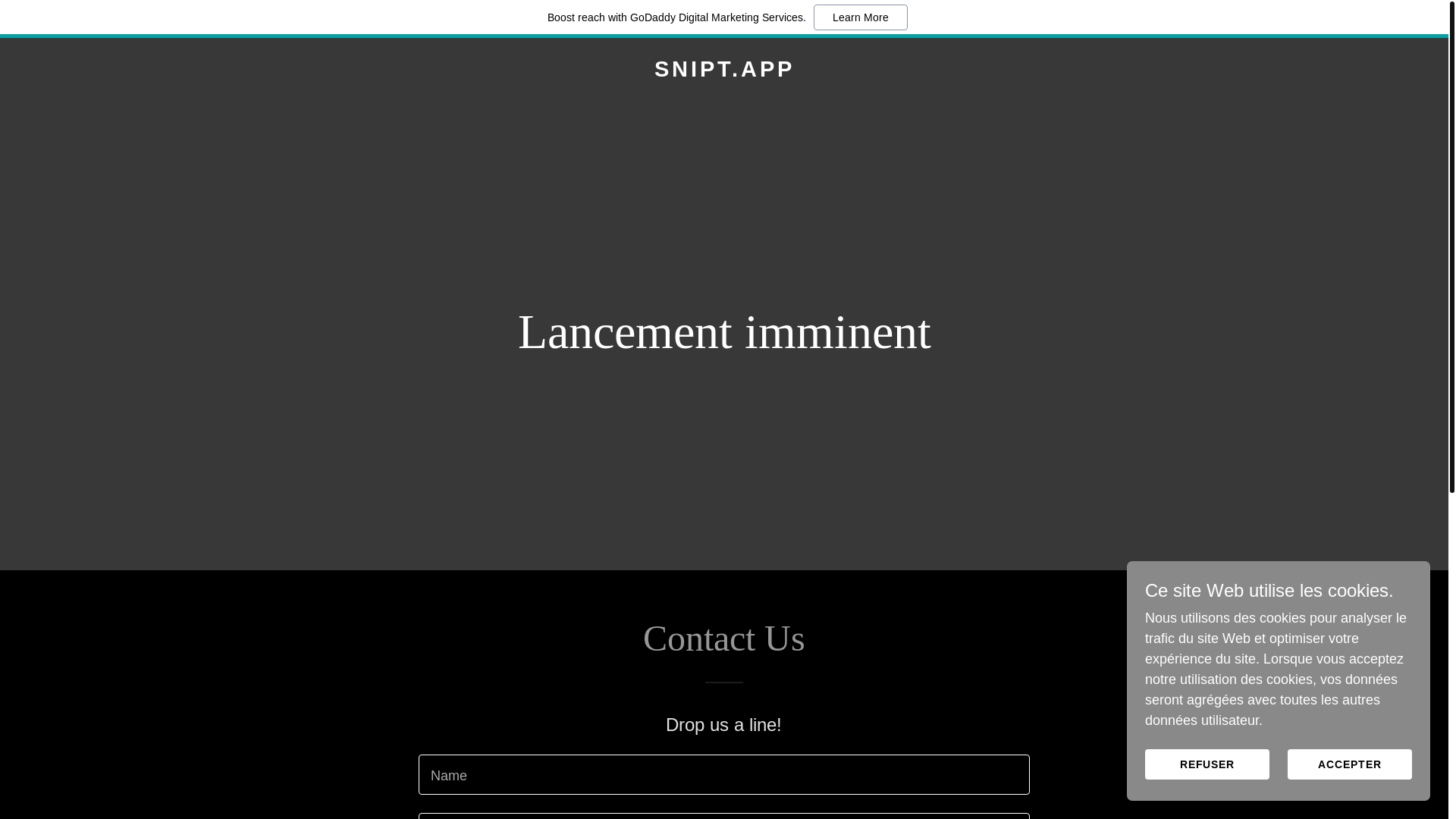 website screenshot of https://snipt.app/