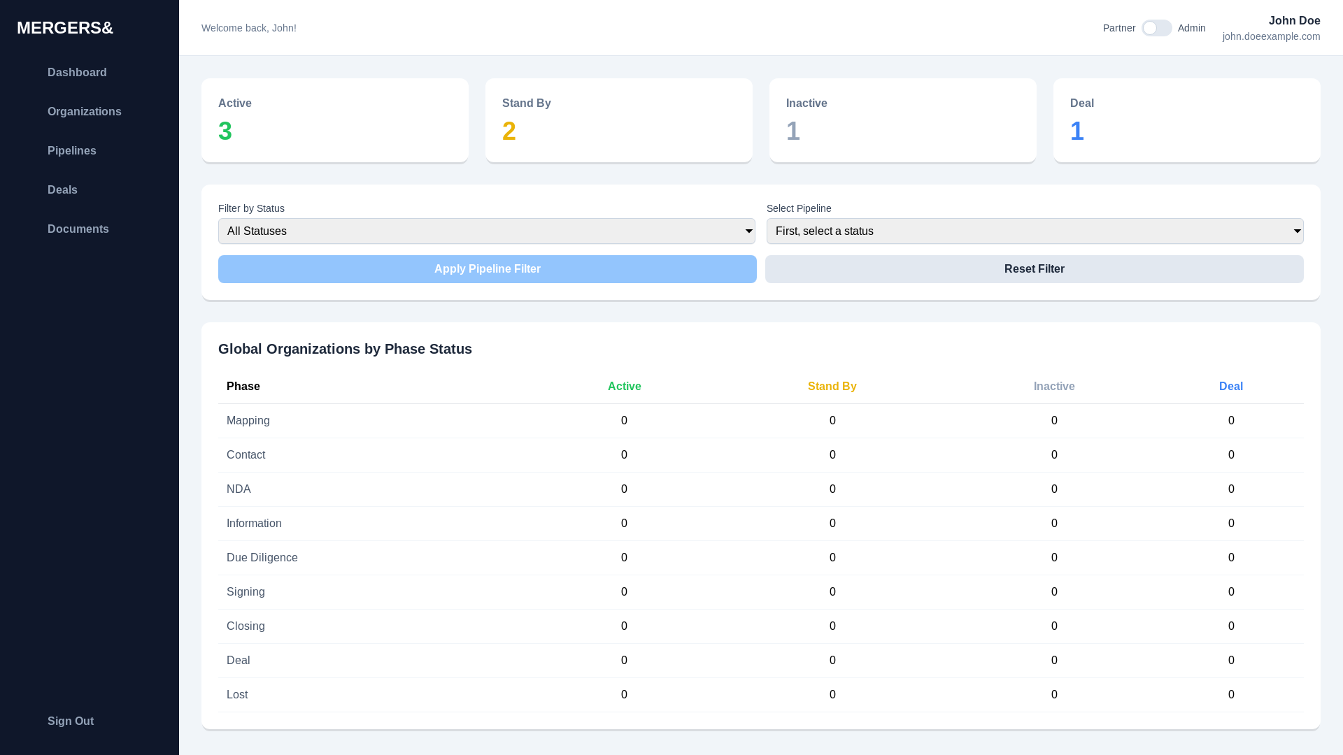 website screenshot of https://mergers-web.pages.dev/