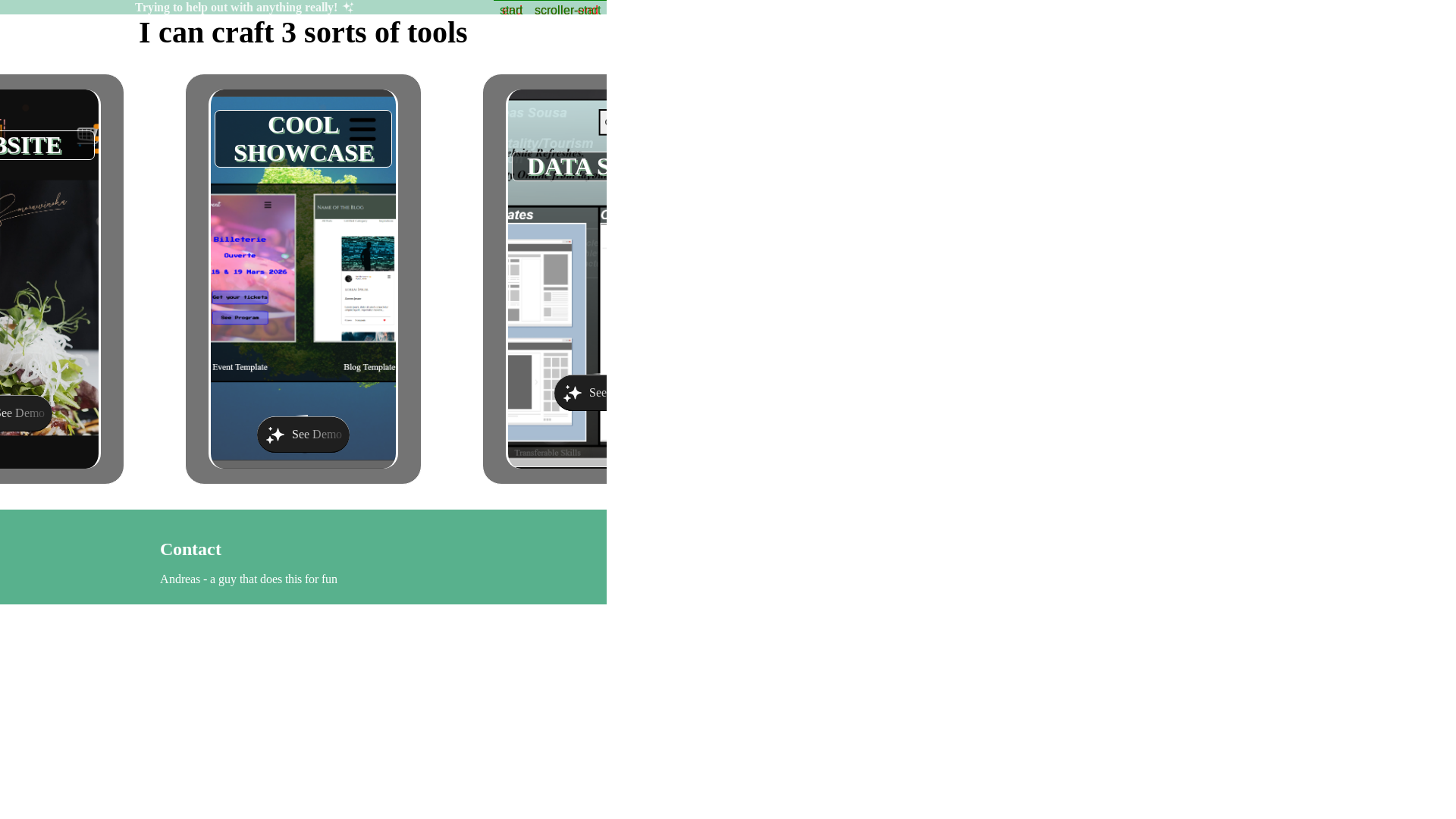 website screenshot of https://3-templatepackage.pages.dev/