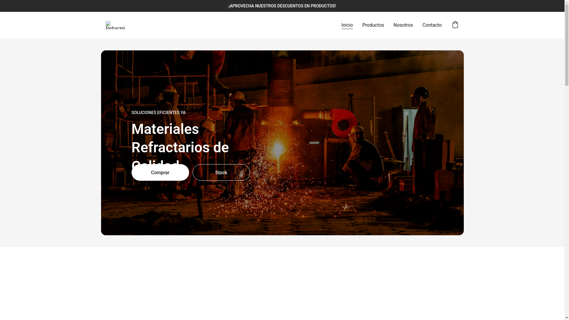 website screenshot of https://refractek.com/