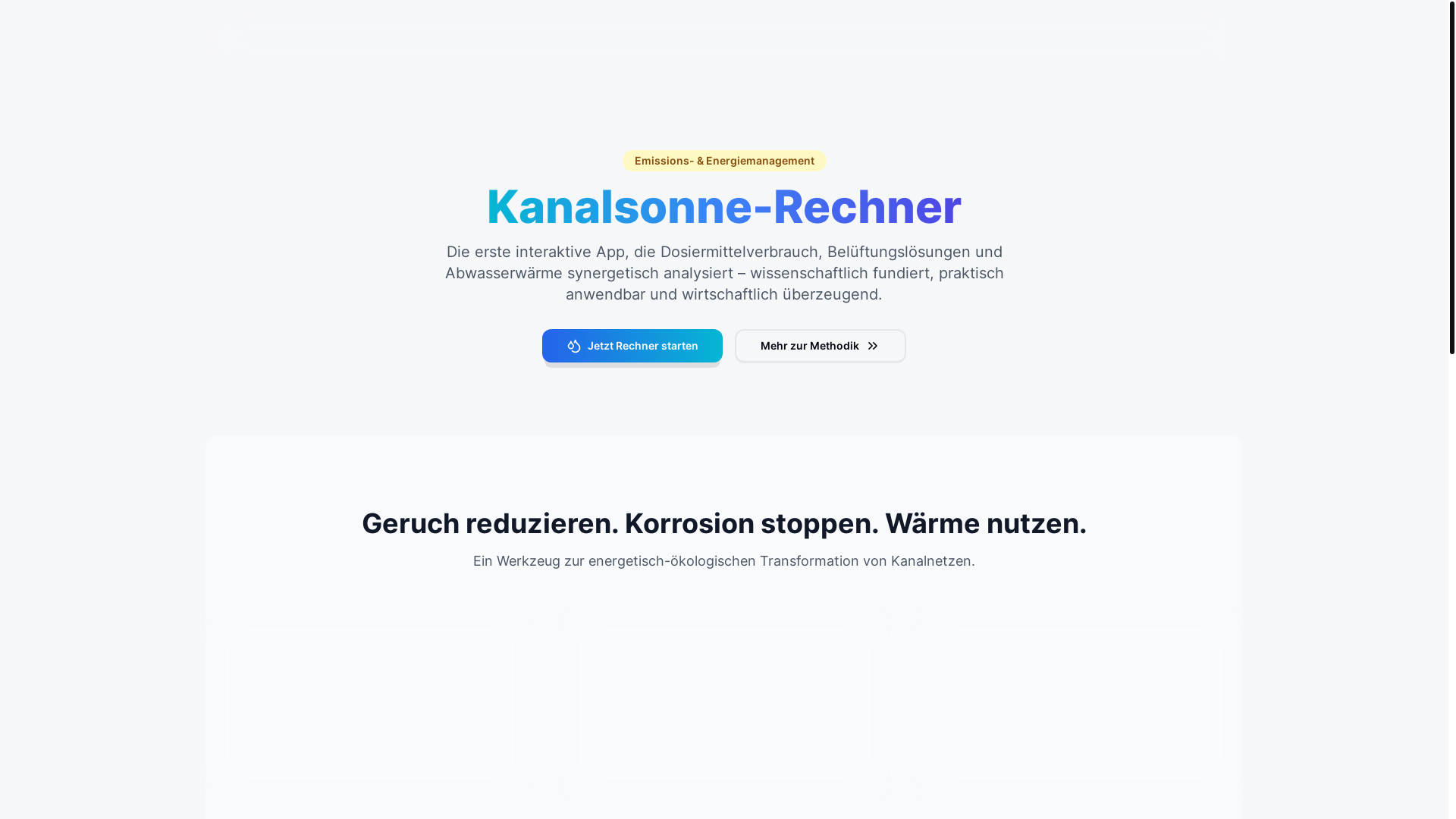 website screenshot of https://kanalsonne.de/
