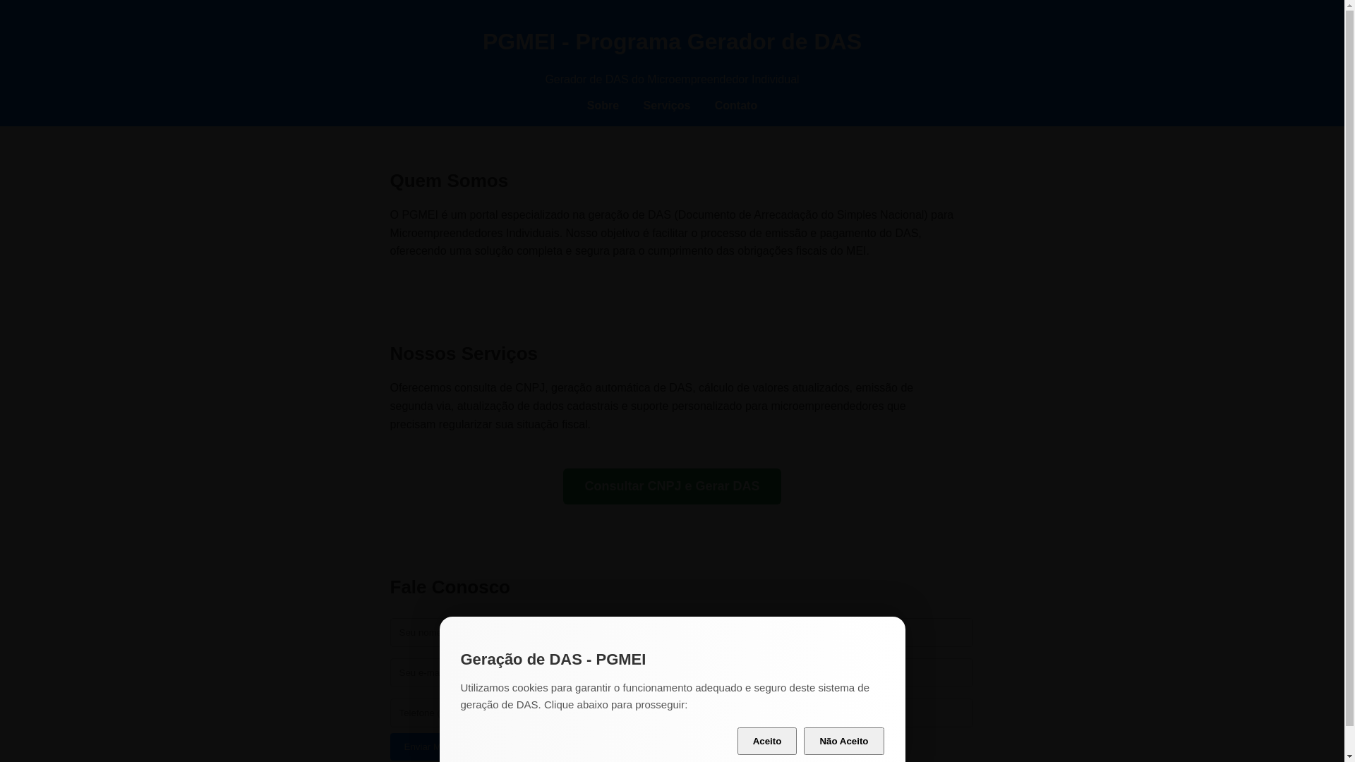 website screenshot of https://consultapgmeiempresa.online/