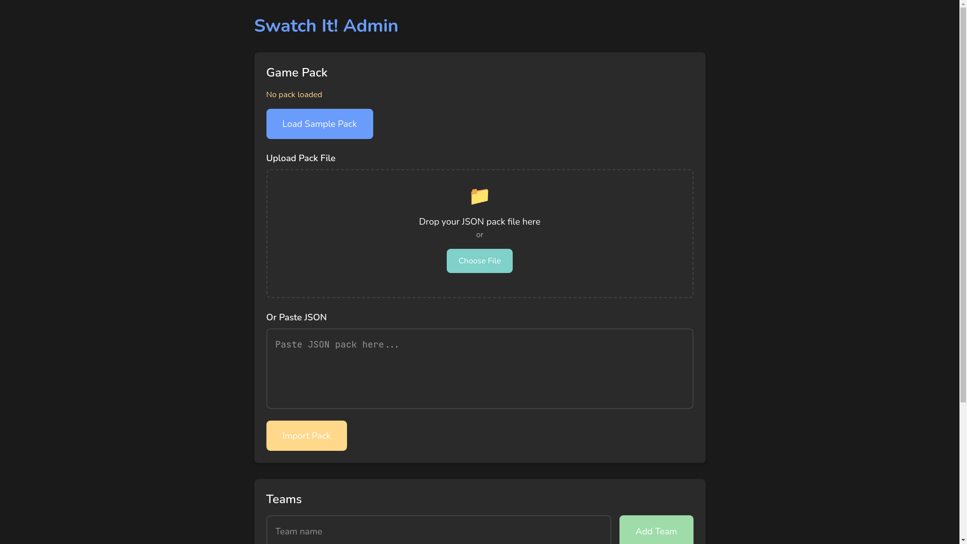 website screenshot of https://swatchit.org/