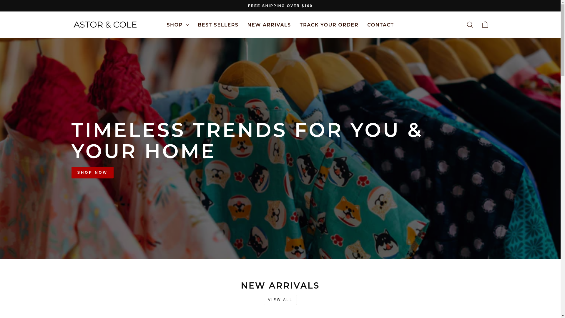 website screenshot of https://daneandmonroe.com/