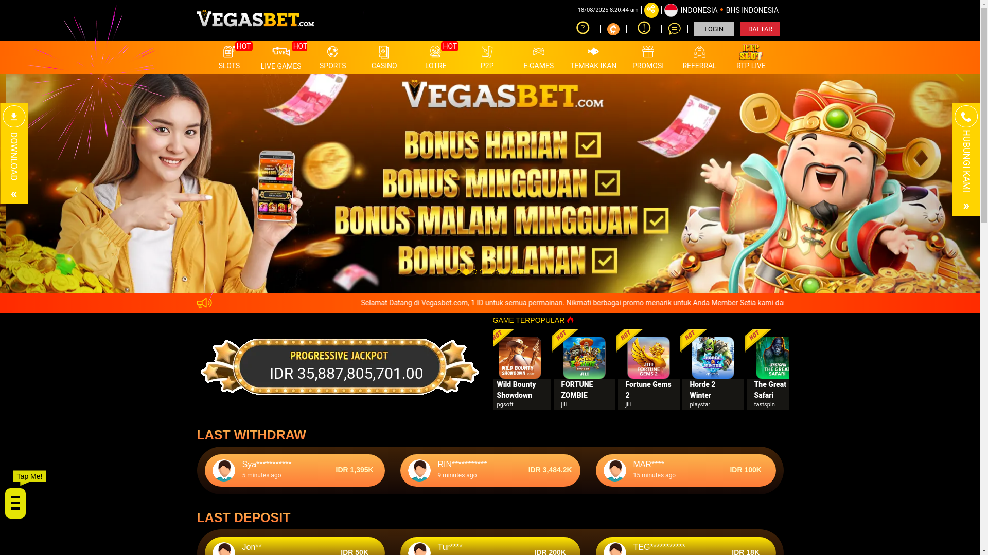 website screenshot of https://vegasbetggbro.top/