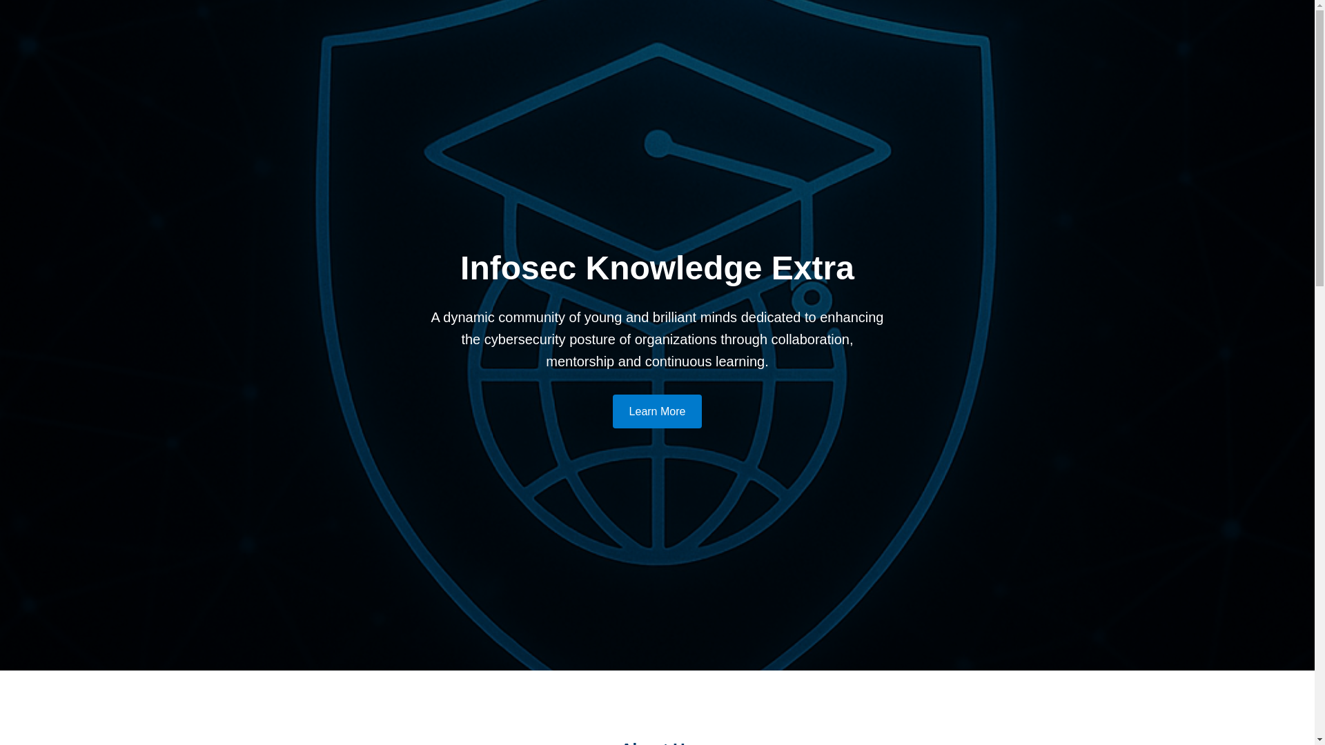 website screenshot of https://infoseckxwebsite.pages.dev/
