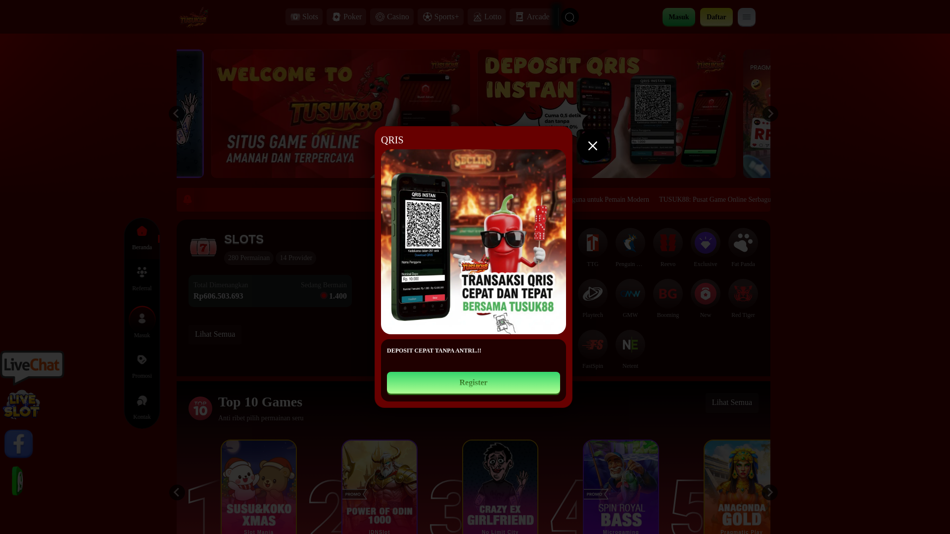 website screenshot of https://tusuk88awal.org/