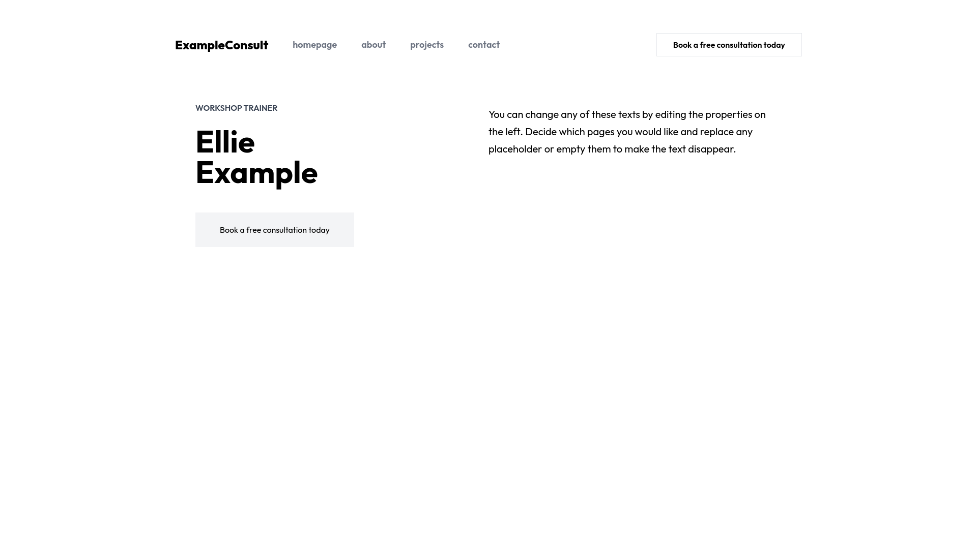 website screenshot of https://prycelessent.com/