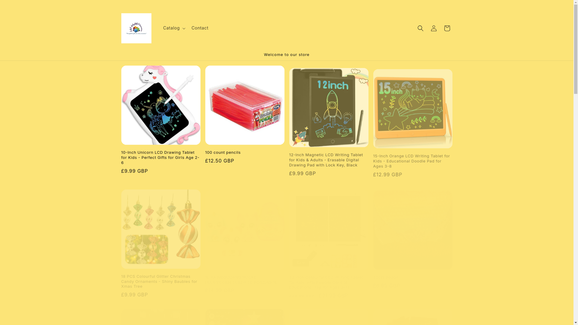 website screenshot of https://lcdelightfultreasures.com/